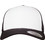 Flexfit Καπέλο Jockey με Δίχτυ Snapback Υφασμάτινο Λευκό 6606CF-00493