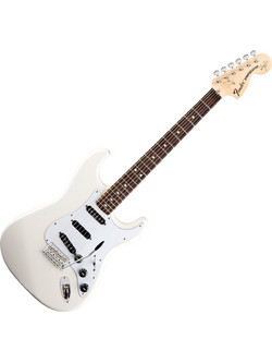 Fender Ritchie Blackmore Ηλεκτρική Κιθάρα ST Style με Μαγνήτες SSS & Ταστιέρα Rosewood White