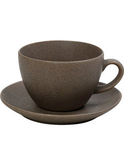 Espiel Φλιτζάνι Espresso & Ελληνικού Καφέ Πορσελάνης Καφέ 80ml OW2070K6