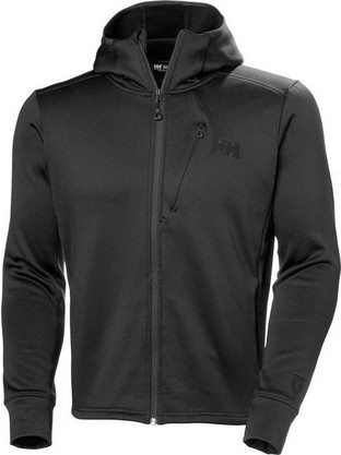 Helly Hansen Ανδρική Ζακέτα Φούτερ με Κουκούλα και Φερμουάρ Μαύρη 49326-990