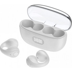 T18 Plus Ακουστικά Bluetooth Open Ear White