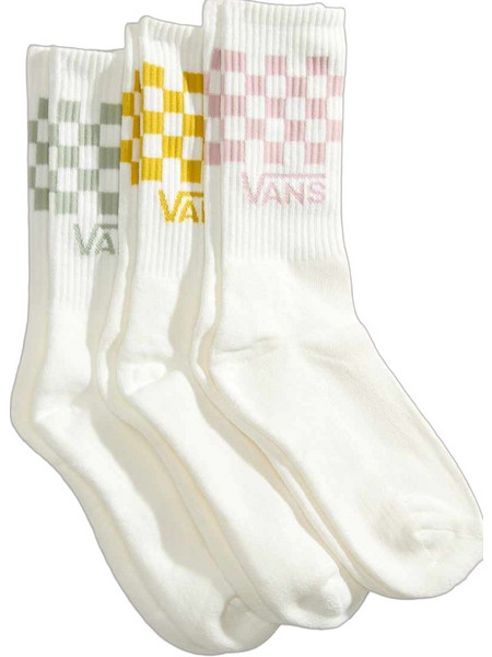 Vans Ανδρικές Κάλτσες Ψηλές με Σχέδια Λευκές VN000QBUGRV
