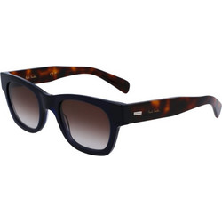Paul Smith PSN097HIGHGA Ανδρικά Γυαλιά Ηλίου Τετράγωνα Κοκάλινα Μαύρα με Καφέ Φακό