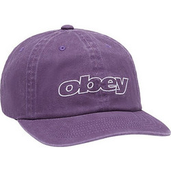 Obey Γυναικείο Καπέλο Jockey Υφασμάτινο Μωβ 1578353OS