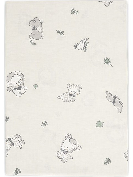 Lorelli Βρεφικό Σεντόνι Κούνιας Βαμβακερό 100x150 Jungle Beige