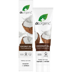 Dr. Organic Coconut Oil Οδοντόκρεμα για Λεύκανση 100ml