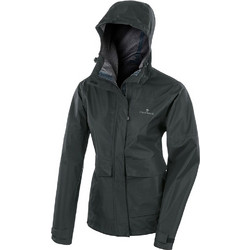 Ferrino Γυναικείο Μπουφάν Softshell Μακρύ Αδιάβροχο Μαύρο 21354LA2