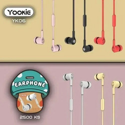 Yookie YK06 Handsfree In-Ear 3.5mm White