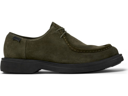 Camper Norman Ανδρικά Μοκασίνια Boat Shoes Καστόρινα Χακί K100999-002