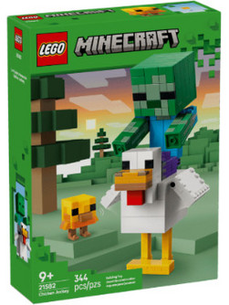 Lego Minecraft Chicken Jockey για 9+ Ετών 21582