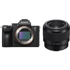 Sony Mirrorless Φωτογραφική Μηχανή Full Frame + Kit 50mm f/1.8