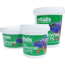 Vitalis Cichlid Carnivore Pellets 70gr