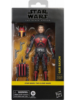 Hasbro Star Wars The Black Series The Clone Wars Gar Saxon Φιγούρα Δράσης για 4+ Ετών 15cm