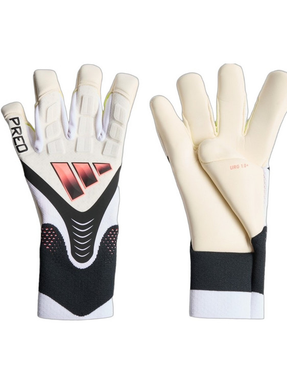 Adidas Predator Pro Γάντια Τερματοφύλακα Λευκά Μαύρα KE9711