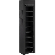 HOMCOM Παπουτσοθήκη Μαύρη M45xΠ30xΥ175cm 837-790V00BK