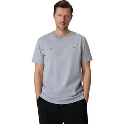 4F Ανδρικό Αθλητικό T-Shirt Γκρι 4FWSS26TTSHM2661-27S