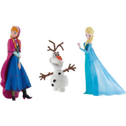 Bullyland Frozen Anna & Elsa Snow Queen & Olaf