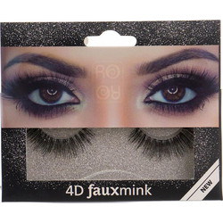 RO Accessories EY210 Βλεφαρίδες Ενιαίες Σετ με Κόλλα 2τμχ C48155