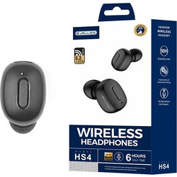 Jellico HS4 Ακουστικά Bluetooth Earbud Black