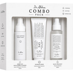 Dr. Althea Amino Acid Gentle Bubble Cleanser 140ml + 345 Relief Cream 50ml + 345 Relief Cream Mist 100ml