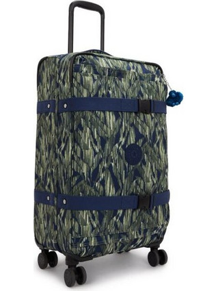 Kipling Spontaneous I4556-PT8 Βαλίτσα Μεσαία 66x36x24cm με 4 Ρόδες Πράσινη
