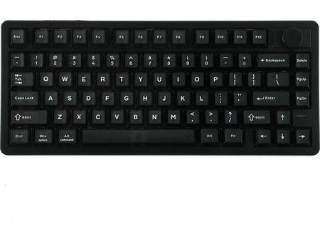 Epomaker HE75 v2 Ασύρματο Μηχανικό Gaming Πληκτρολόγιο TenKeyLess με Creamy Jade HE Διακόπτες RGB Black