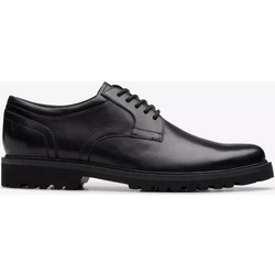 Clarks Berwick Ανδρικά Σκαρπίνια Derby Δερμάτινα Μαύρα 26183725