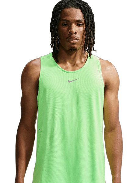 Nike Stride Dri-FIT ADV Running Ανδρικό Αθλητικό T-Shirt Lime IM5148-702
