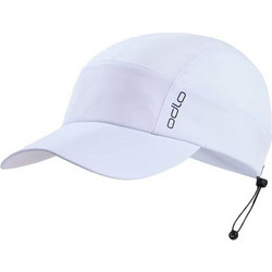 Odlo Ανδρικό Καπέλο Jockey Υφασμάτινο Λευκό 763290-10000