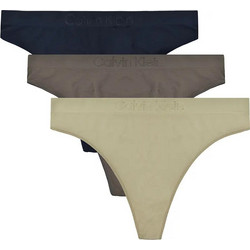 Calvin Klein Γυναικεία String 3Pack LV00QD5211-3EQ
