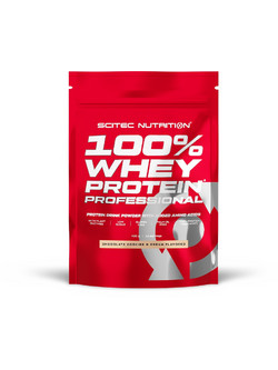 Scitec Nutrition 100% Whey Professional Chocolate Cookies & Cream Πρωτεΐνη Ορού Γάλακτος Γράμμωσης Χωρίς Γλουτένη 400gr