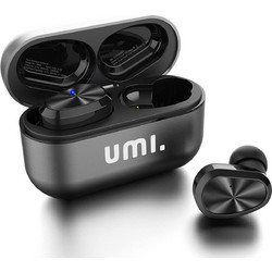 UMi Essentials TWS W5s Ακουστικά Bluetooth Earbud Ανθεκτικά στο Νερό Black