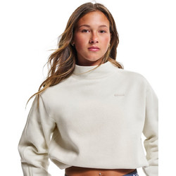 Under Armour Icon Sama Γυναικείο Αθλητικό Crop Top Εκρού 6017107-110