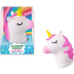 Trendhaus Rainbow Power Squishy Μονόκερος Λευκό