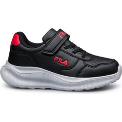 Fila Memory Fast Παιδικά Sneakers Μαύρα Κόκκινα 3AF63019-040