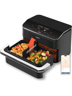 Cosori CAF-TF102S-AEUR Air Fryer 10lt με Διπλό Κάδο και WiFi
