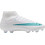 Nike Mercurial Superfly 11 Academy FG IO1485-102 Ποδοσφαιρικά Παπούτσια με Τάπες και Καλτσάκι Λευκά Γαλάζια