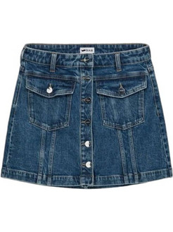 Gas Jeans Elen Μίνι Φούστα Denim