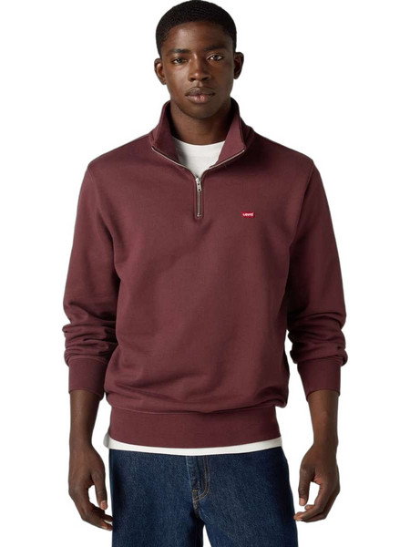 Levi's Ανδρικό Φούτερ Μπορντό 001B9-0016