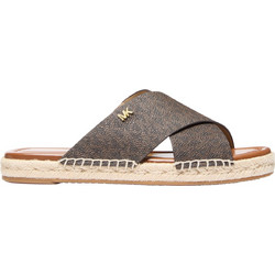 Michael Kors Kenzie Γυναικεία Σανδάλια Σοκολατί 40R6KZFS1B-200