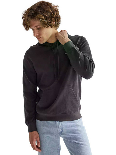 Wrangler Ανδρικό Φούτερ με Κουκούλα & Τσέπες Μαύρο 112382182