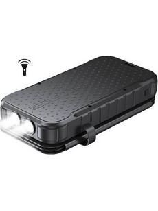 Boompods Neutron Fold Ηλιακό Power Bank 16000mAh με 2 Θύρες USB-A & Θύρα USB-C Power Delivery Black