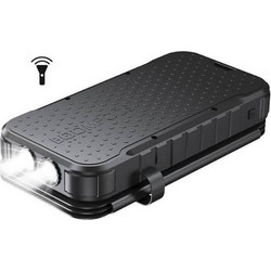 Boompods Neutron Fold Ηλιακό Power Bank 16000mAh με 2 Θύρες USB-A & Θύρα USB-C Power Delivery Black