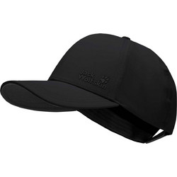 Jack Wolfskin Ανδρικό Καπέλο Jockey Υφασμάτινο Μαύρο A65956-6000