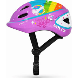 Novus Rainbow Magic Παιδικό Κράνος Ποδηλάτου Πόλης Ροζ