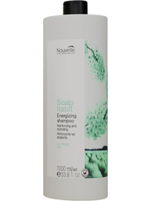 Nouvelle Scalp Habit Energizing Σαμπουάν για Επανόρθωση για Ταλαιπωρημένα Μαλλιά 1lt