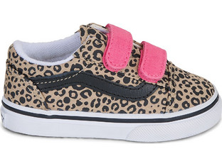 Vans Old Skool Παιδικά Sneakers Καφέ Φούξια VN000VB2HO81