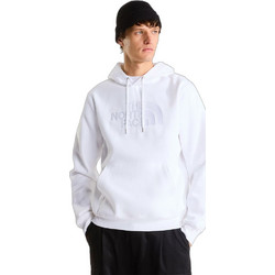 The North Face Drew Peak Pullover Hoodie Ανδρικό Αθλητικό Φούτερ με Κουκούλα Λευκό NF0A8FDA-FN4