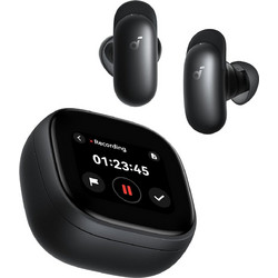 Anker Liberty 5 Pro Max Ακουστικά Bluetooth Earbud Ανθεκτικά στο Νερό Black