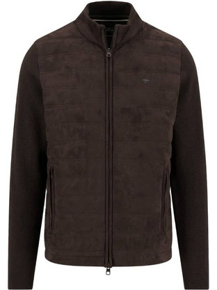 Fynch Hatton Ανδρικό Μπουφάν Χειμωνιάτικο Puffer Καφέ 1609340-866
